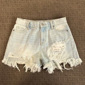 NOBO high rise jean shorts 1